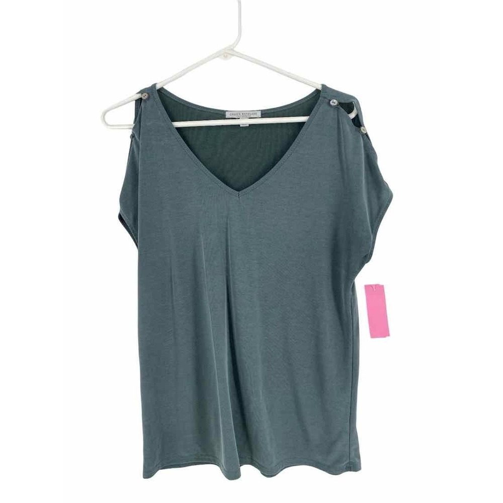 Green Envelope Ladies Size S Shirt